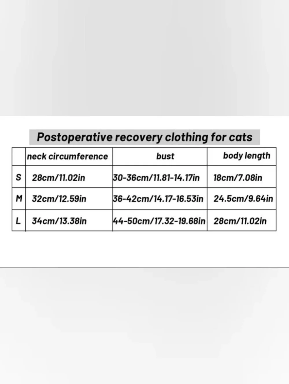 Cat Neuter Recovery Suit Surgery Recovery SIZE S